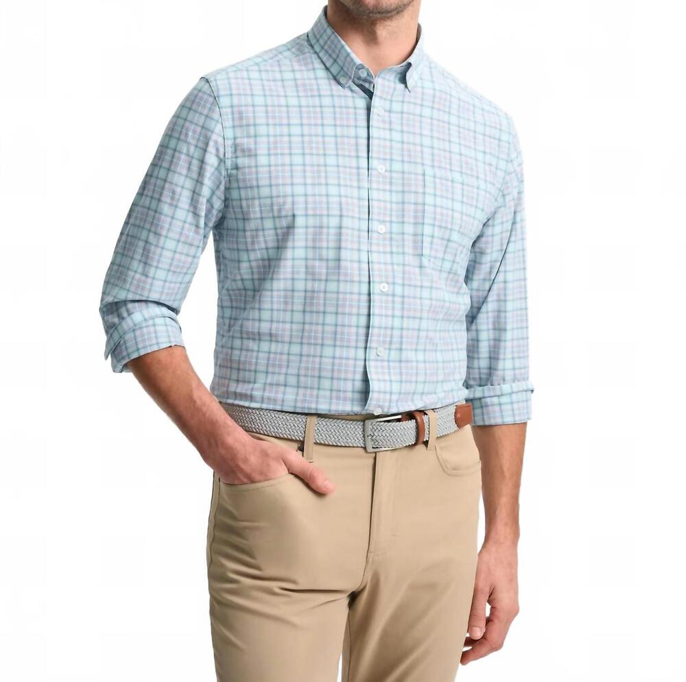 NEW GENTEAL carson sport shirt in allure